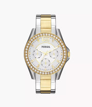 Load image into Gallery viewer, Riley Multifunction Two-Tone Stainless Steel Watch