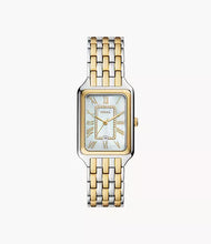 Load image into Gallery viewer, Raquel Three-Hand Date Two-Tone Stainless Steel Watch