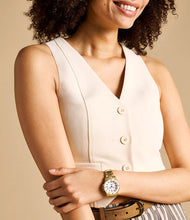 Load image into Gallery viewer, Fossil Blue Dive Three-Hand Gold-Tone Stainless Steel Watch