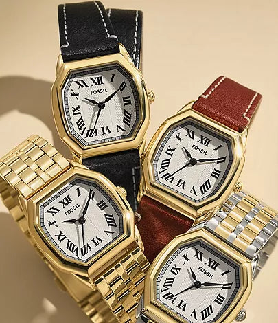 Harlow Three-Hand Gold-Tone and Two-Tone Stainless Steel Watch