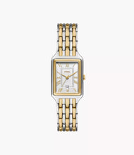 Load image into Gallery viewer, Raquel Three-Hand Date Two-Tone Stainless Steel Watch
