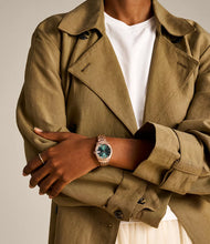 Load image into Gallery viewer, Scarlette Three-Hand Date Rose Gold-Tone Stainless Steel Watch