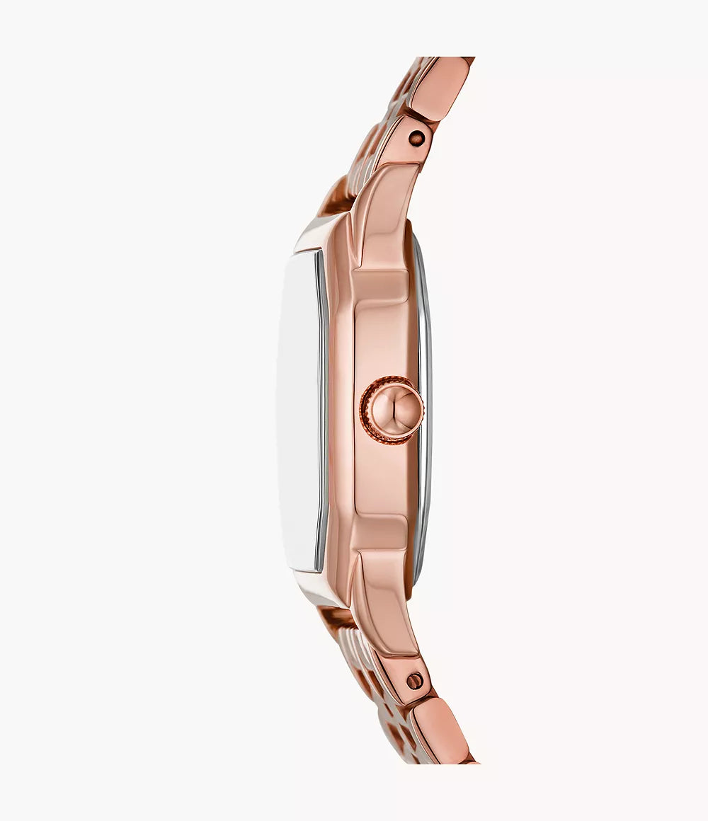 Harlow Three-Hand Stainless Steel Watch
