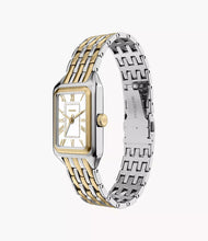 Load image into Gallery viewer, Raquel Mini 18 mm Three-Hand Two-Tone Stainless Steel Watch