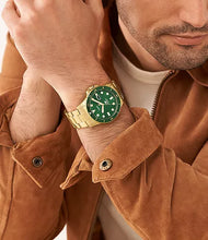 Load image into Gallery viewer, Fossil Blue Dive Three-Hand Date Stainless Steel Watch