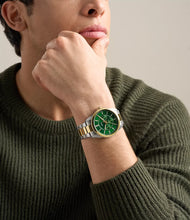 Load image into Gallery viewer, Pearson 42 mm Multifunction Two-Tone Stainless Steel Watch