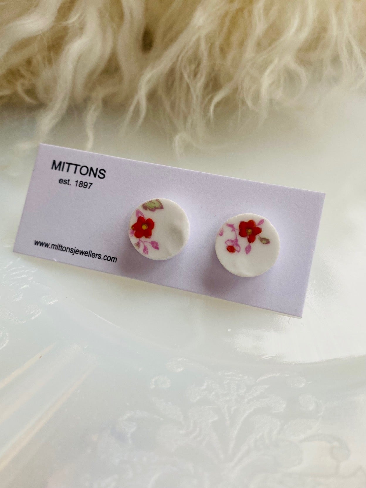 Vintage China Earrings