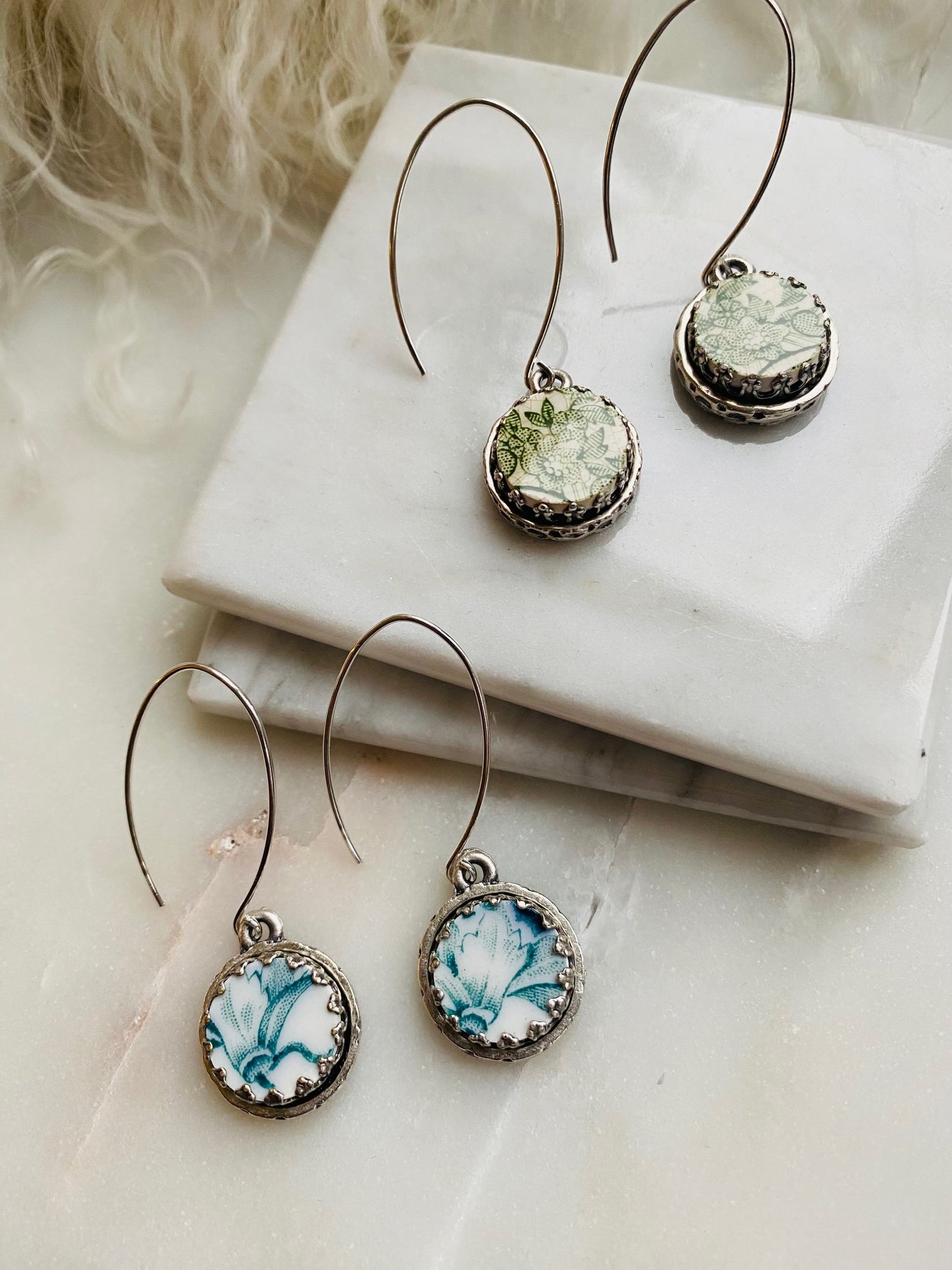 Vintage China Earrings