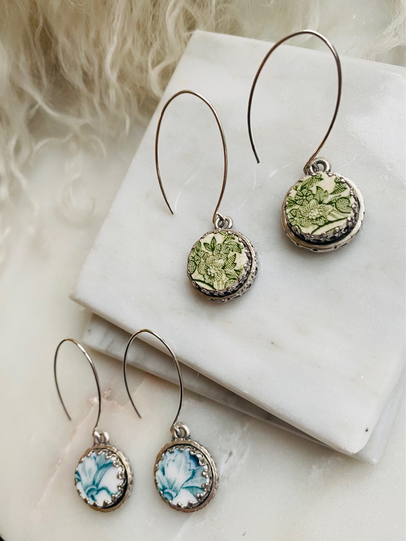 Vintage China Earrings