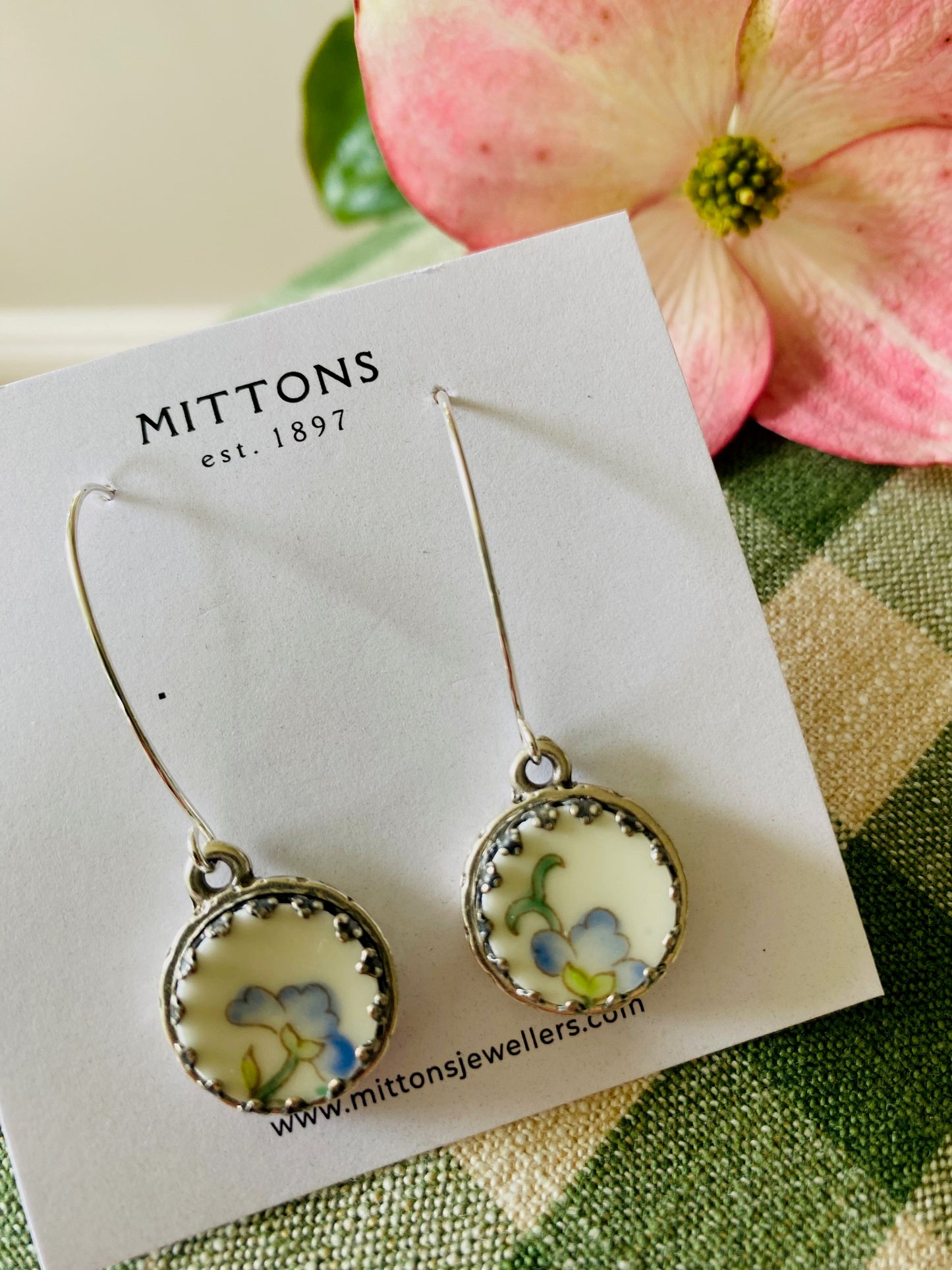 Vintage China Earrings