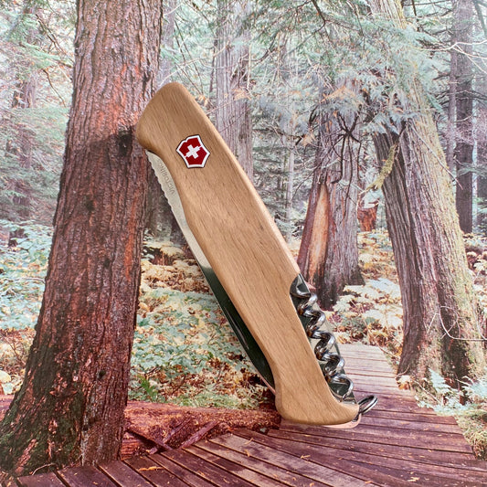 Swiss Army Knife - Ranger Wood 55 (Walnut)