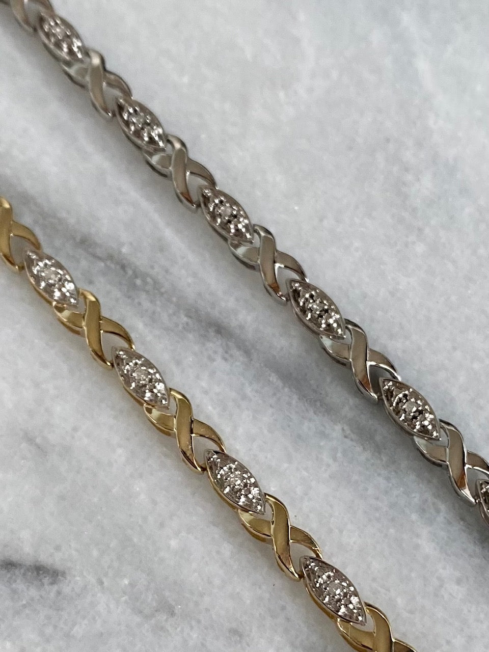 Gold and Diamond Bracelet