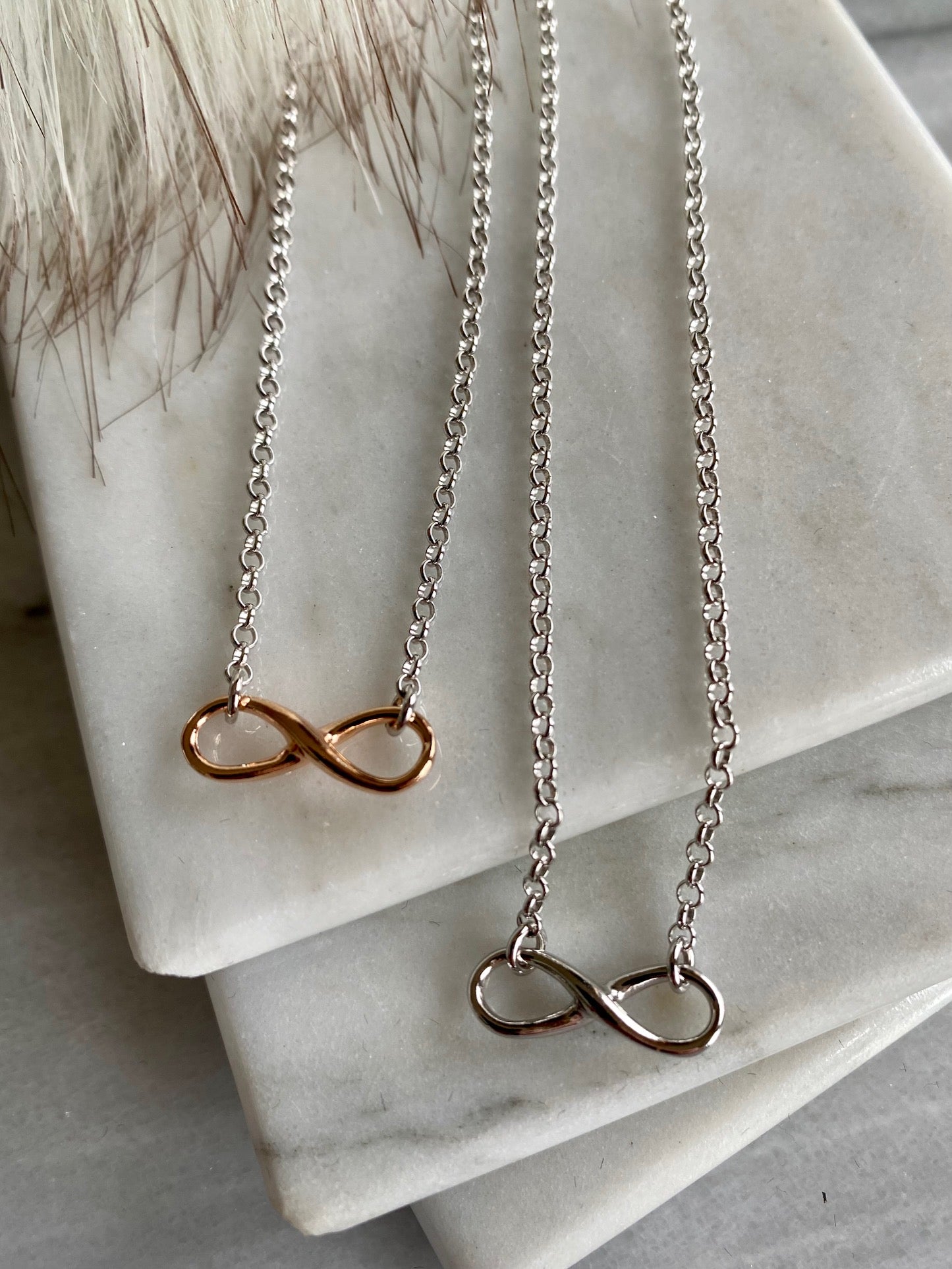 Silver Infinity Necklace