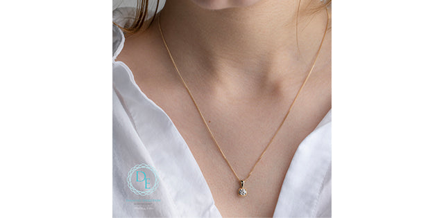 Lab Grown Diamond Pendant and Necklace