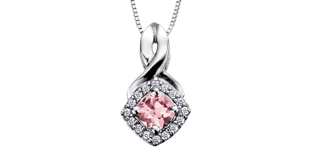 Pink Tourmaline Pendant