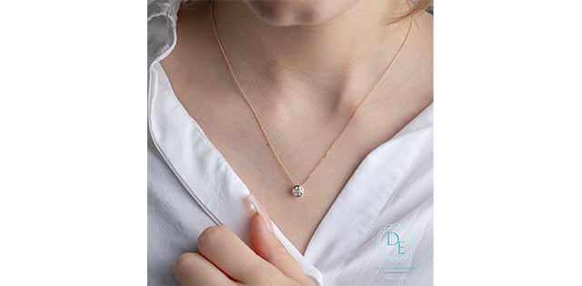 Lab Grown Diamond Pendant and Necklace