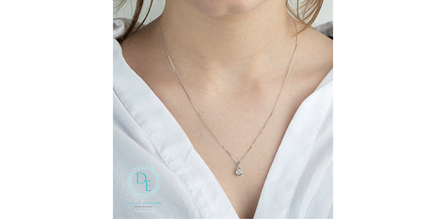 Lab Grown Diamond Pendant and Necklace