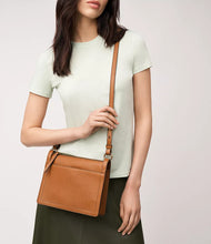 Load image into Gallery viewer, Taryn Leather Crossbody Bag - Brown