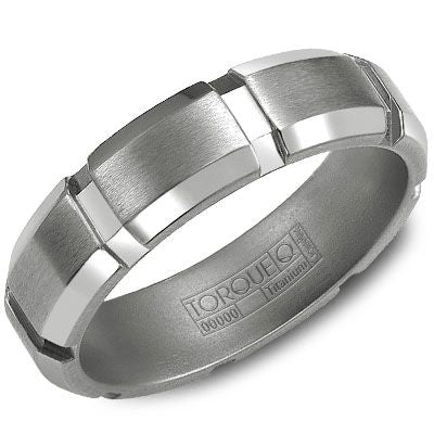 Men's Wedding Band - Titanium