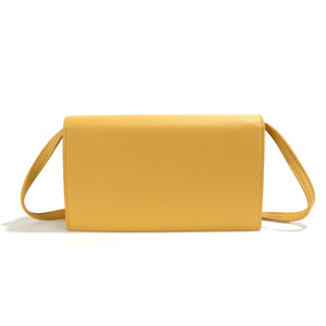 CO-LAB Editor's Pick "Kaia" Organizer Clutch/Crossbody Canary