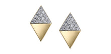 Load image into Gallery viewer, Double Diamond Earrings
