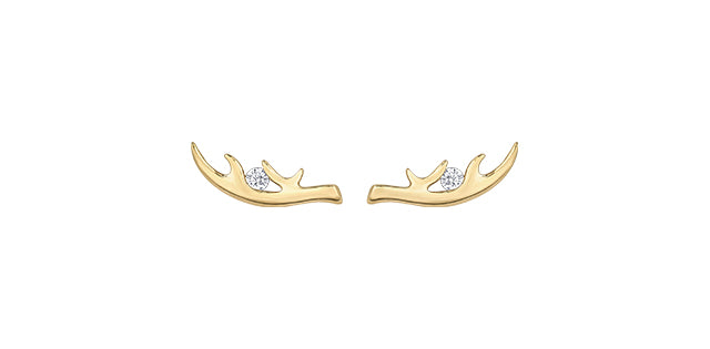 Antler Earrings