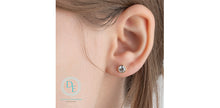 Load image into Gallery viewer, Bezel Set Lab Grown Diamond Earrings
