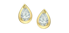 Load image into Gallery viewer, Tear Drop Lab Grown Diamond Earrings
