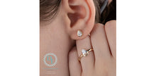 Load image into Gallery viewer, Tear Drop Lab Grown Diamond Earrings
