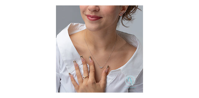 Trio Drop Lab Grown Diamond Earrings