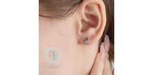 Load image into Gallery viewer, Tear Drop Lab Grown Diamond Earrings

