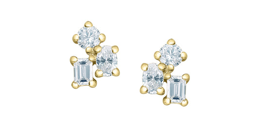 Lab Grown Diamond Earrings