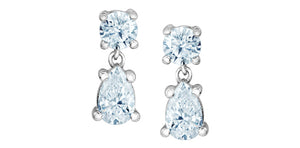 Drop Lab Grown Diamond Earrings