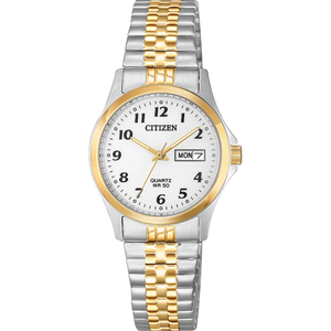 CITIZEN Ladies Quartz Two-Tone