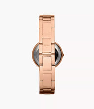 Load image into Gallery viewer, Virginia 30 mm Rose-Tone Stainless Steel Watch

