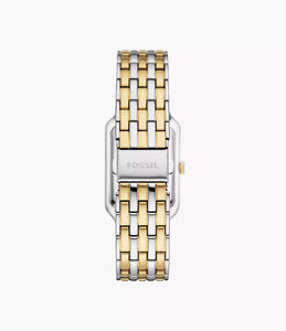 Raquel Three-Hand Date Two-Tone Stainless Steel Watch