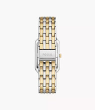 Load image into Gallery viewer, Raquel Three-Hand Date Two-Tone Stainless Steel Watch
