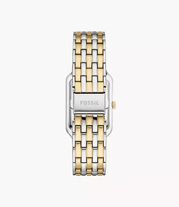 Raquel Three-Hand Date Two-Tone Stainless Steel Watch