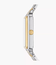 Load image into Gallery viewer, Raquel Three-Hand Date Two-Tone Stainless Steel Watch
