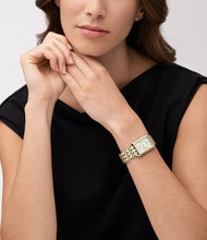 Load image into Gallery viewer, Raquel Three-Hand Date Two-Tone Stainless Steel Watch
