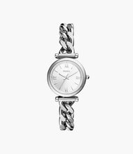 Load image into Gallery viewer, Carlie Three-Hand Stainless Steel Watch
