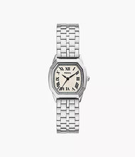 Load image into Gallery viewer, Harlow Three-Hand Stainless Steel Watch
