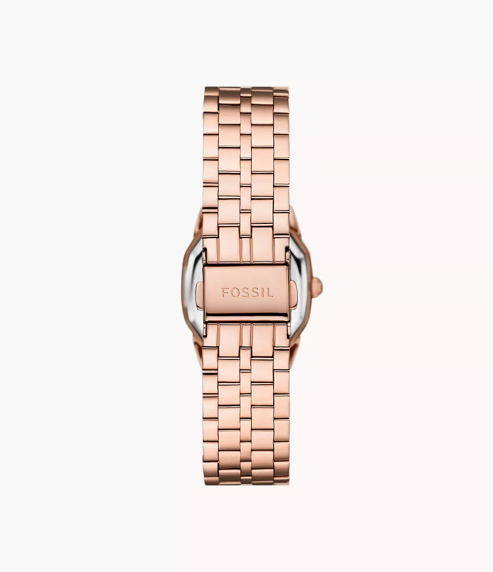 Harlow Three-Hand Stainless Steel Watch