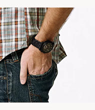 Load image into Gallery viewer, Machine Mid-Size Chronograph Black Stainless Steel Watch
