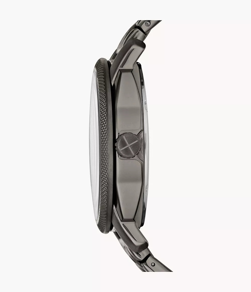 Machine Smoke Stainless Steel Watch