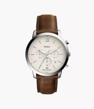 Load image into Gallery viewer, Neutra 44 mm Chronograph Brown Leather Watch
