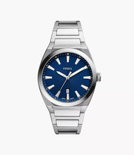 Load image into Gallery viewer, Everett 42 mm Three-Hand Date Stainless Steel Watch
