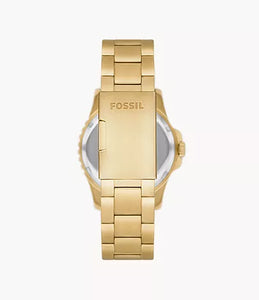 Fossil Blue Dive Three-Hand Date Stainless Steel Watch