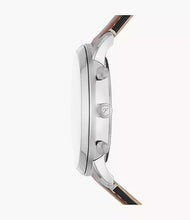 Load image into Gallery viewer, Neutra Chronograph Tan LiteHide™ Leather Watch
