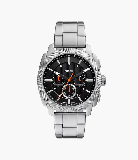 Machine Chronograph Stainless Steel Watch